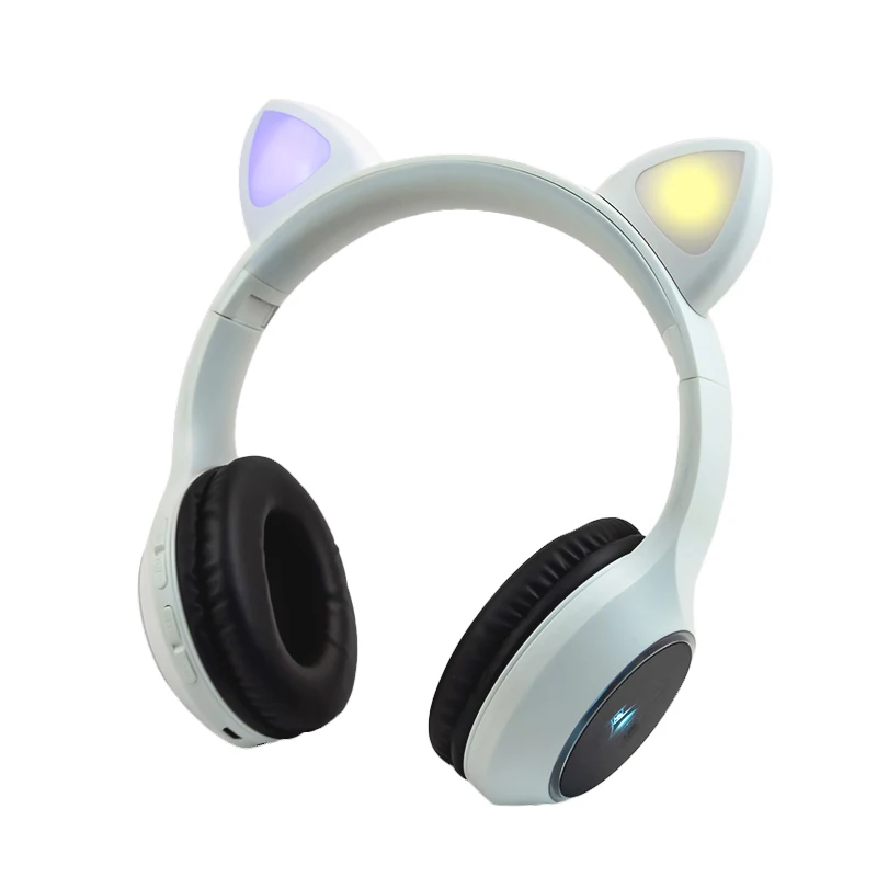 兒童頭戴有線貓耳 耳機